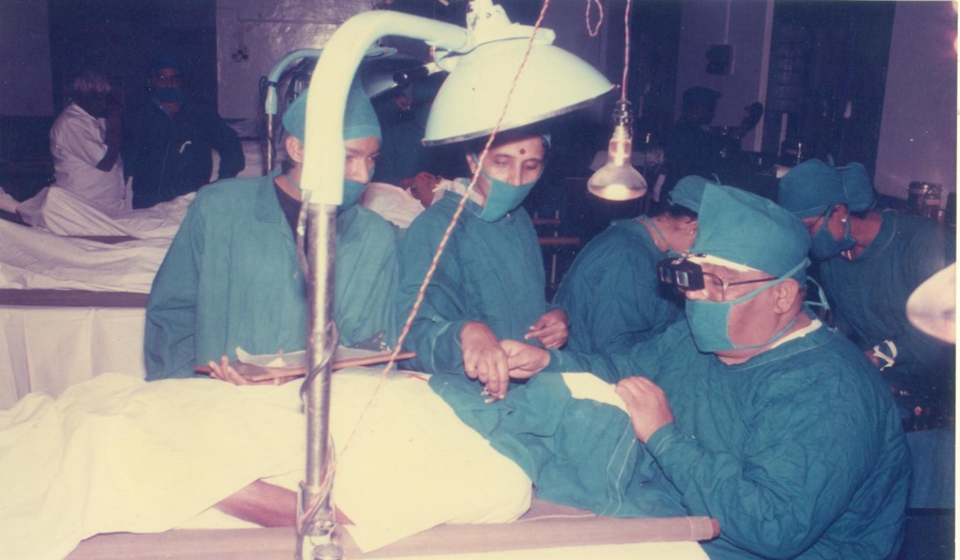 One of the surgical camps at Chitrakoot. INDIA (c)SNC, CHITRAKOOT