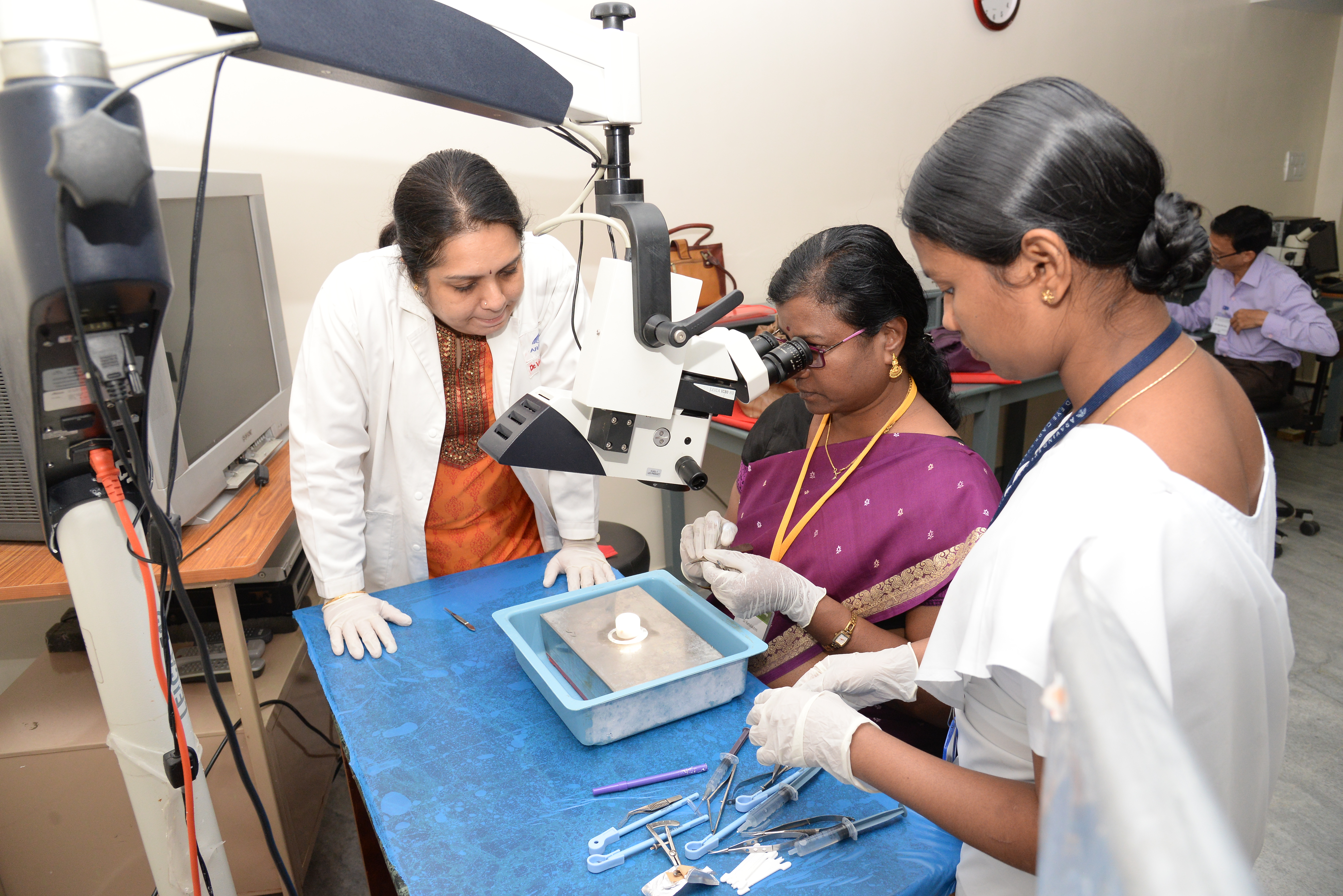 Continuous quality improvement is crucial for patient satisfaction. INDIA (c)ARAVIND EYE CARE SYSTEMS