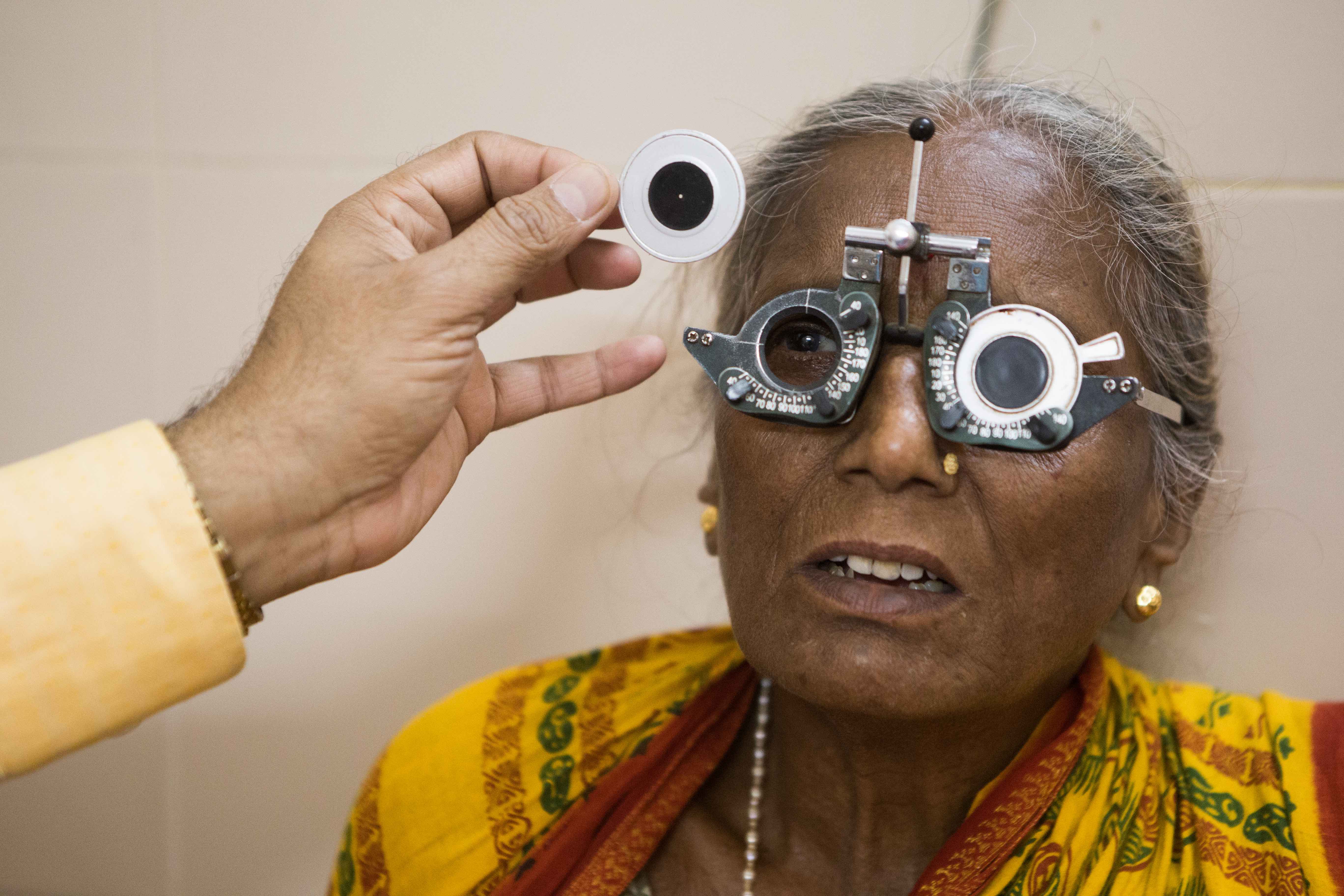 Eye examinations cover