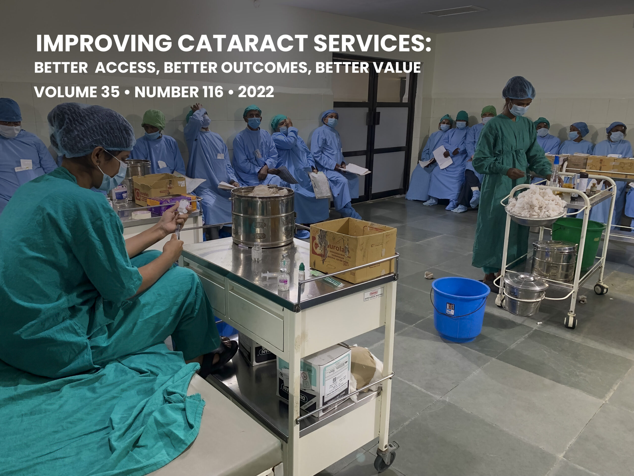 Improving cataract services: better access, better outcomes, better value